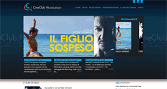 Desktop Screenshot of cineclubnickelodeon.it